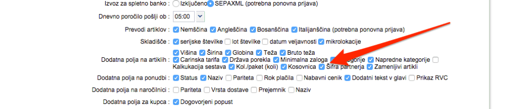 Artikel_Šifra_partnerja
