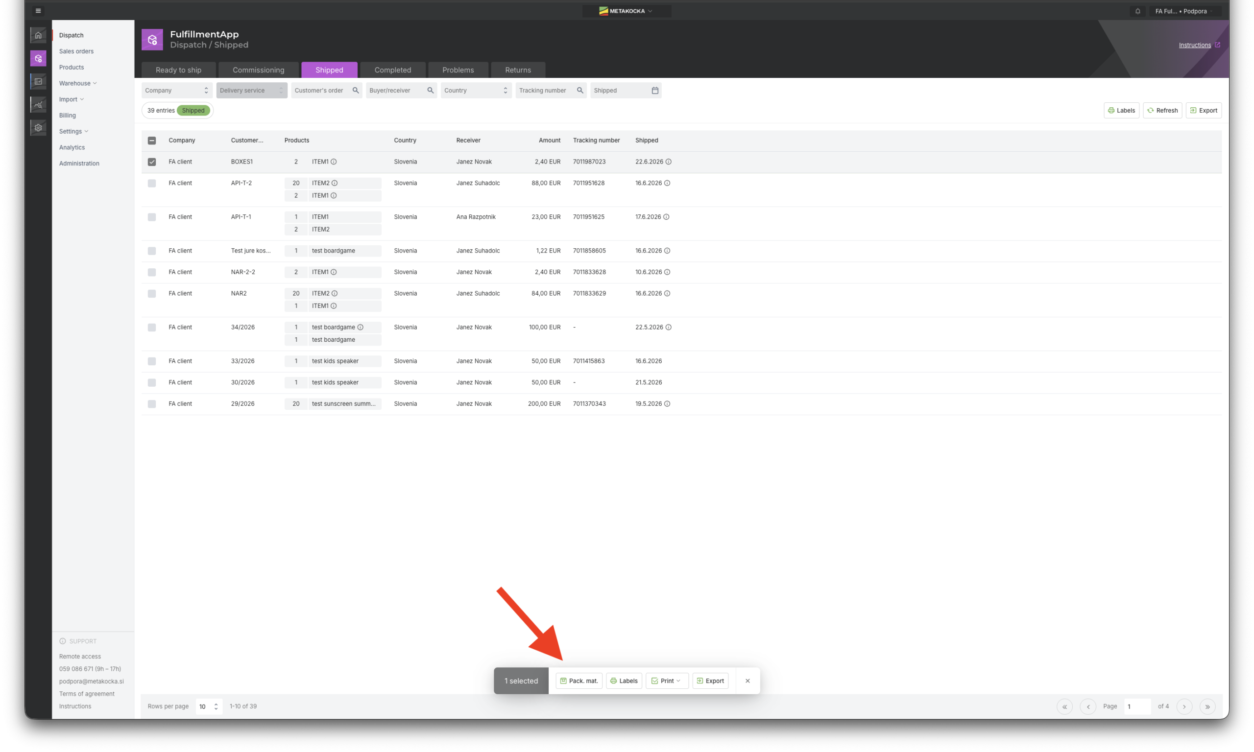 Editing in the desktop application 1